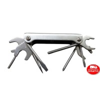 PINZA MULTIFUNZIONE 12 IN 1 ACCIAIO INOSSIDABILE PINZA MULTIFUNZIONE 12 IN 1 ACCIAIO INOSSIDABILE