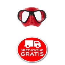 MASCHERA MICROMASK X RED BLK LC MASCHERA MICROMASK X RED BLK LC