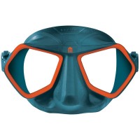 MASCHERA WOLF PETROLIO ORANGE