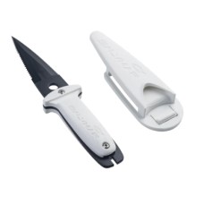 COLTELLO KNIFE ST BLADE BIANCO LAMA NERA COLTELLO KNIFE ST BLADE BIANCO LAMA NERA