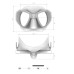 MASCHERA MORPHEUS ANTI FOG NERA