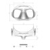MASCHERA FLY VERDE 