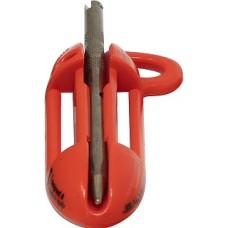 PORTA PESCI CON PORTAFUSTO SPILLO DA CINTURA ROSSO PORTA PESCI CON PORTAFUSTO SPILLO DA CINTURA ROSSO