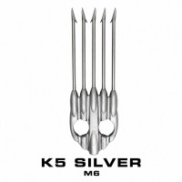 FIOCINA 5 PUNTE K5 SILVER FILETTO M6 FIOCINA 5 PUNTE K5 SILVER FILETTO M6