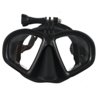 MASCHERA MATE BLACK PLUS PER GO PRO