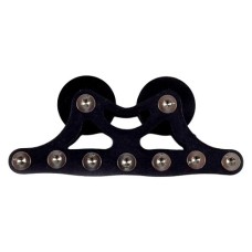 CARRELLO SETTE ASSI ANODIZZATO NERO